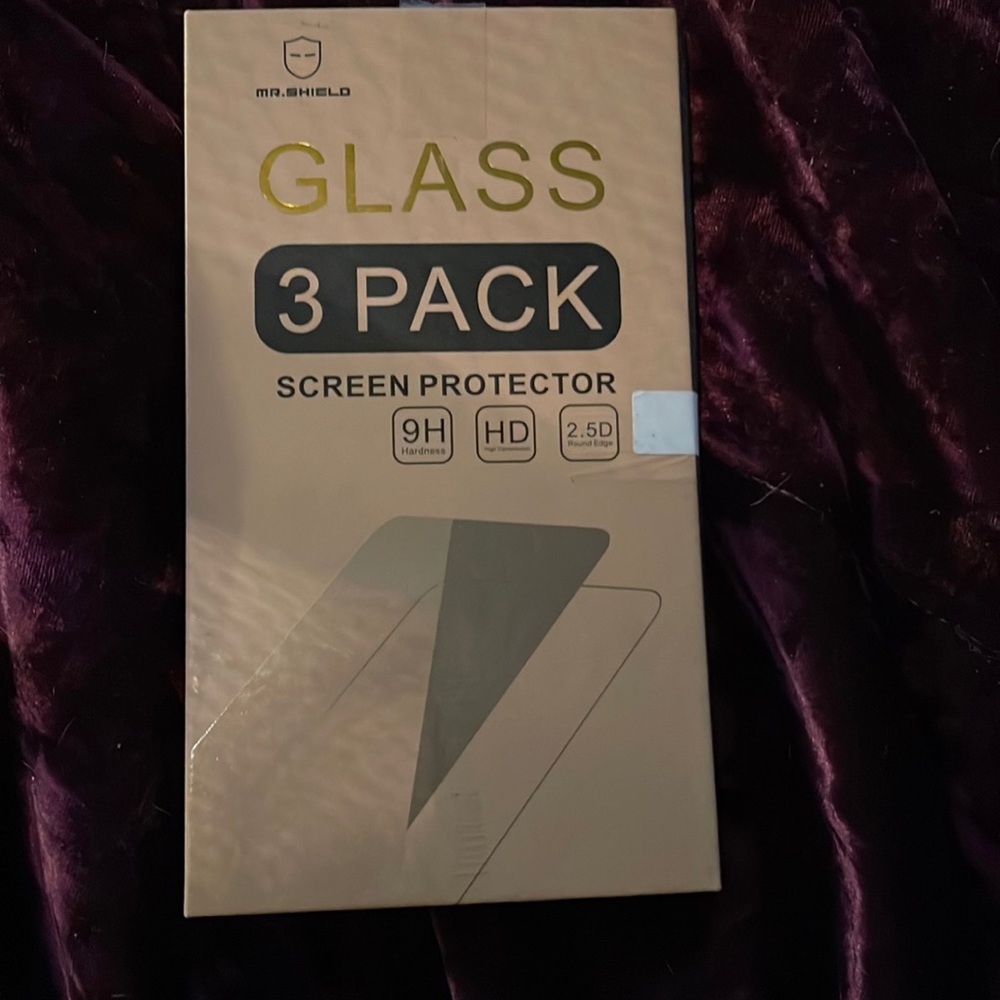 Glass screen protector 3 pack for Samsung A31